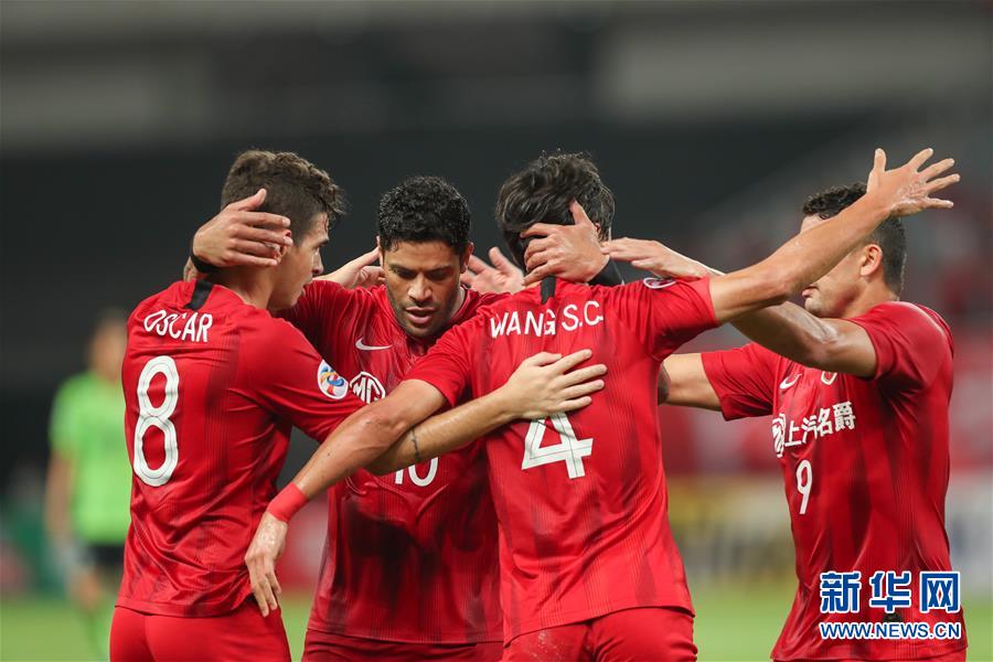 上海上港2-2与全北现代战平,亚冠积分榜混战! 上海上港2-2与全北现代战平,亚冠积分榜混战!